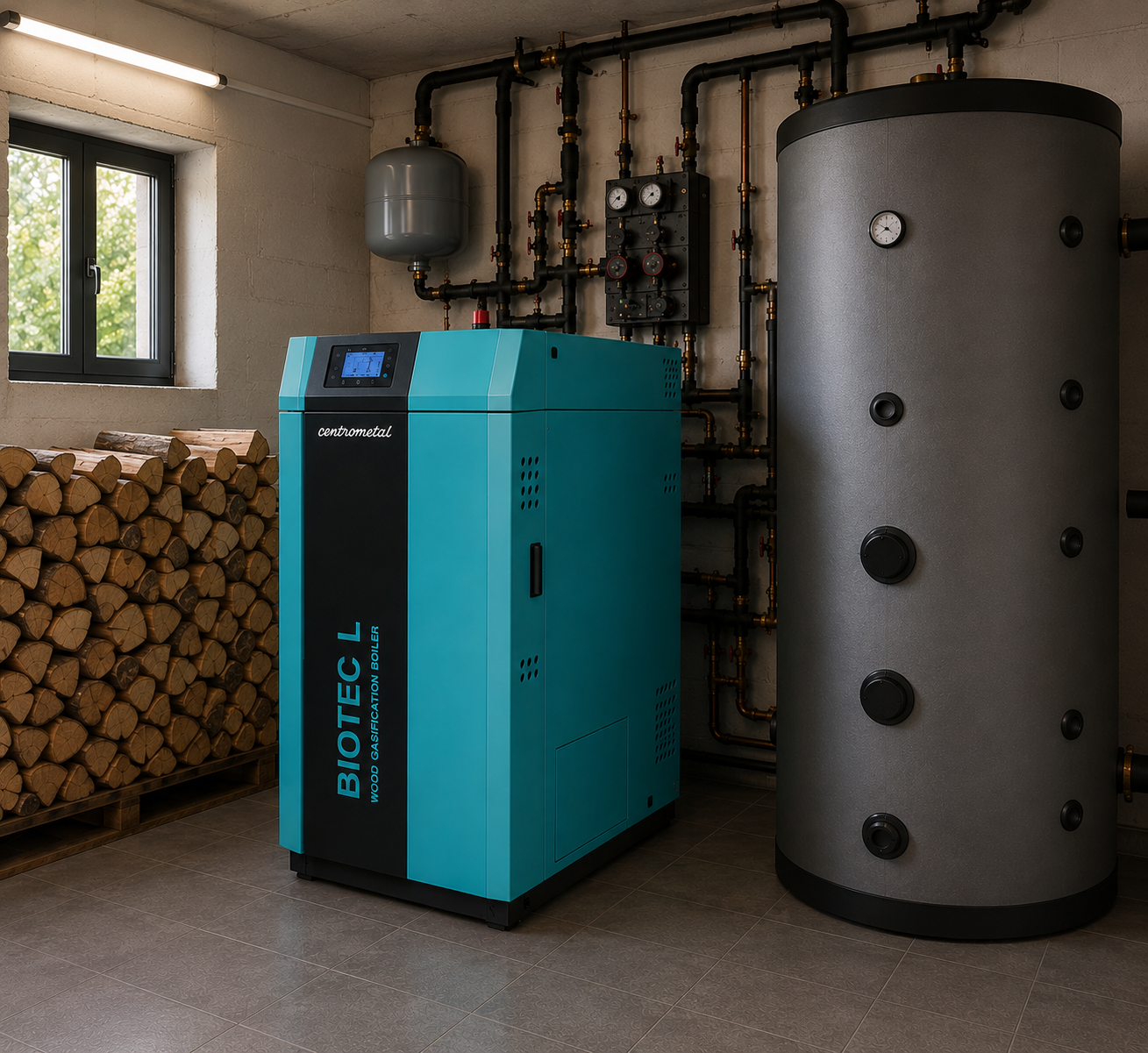 BioTec Wood Gasification Boiler